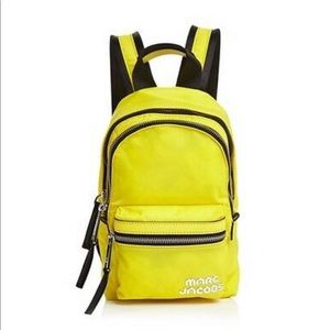 GENTLY USED YELLOW MINI MARC JACOBS BACKPACK